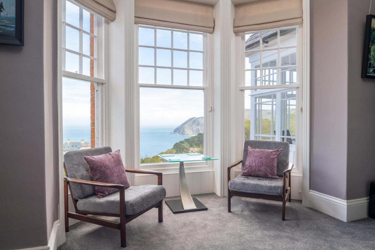 Highcliffe House Panzió Lynton Kültér fotó