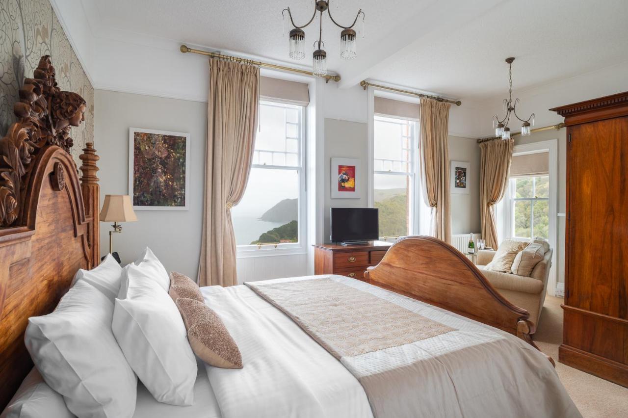 Highcliffe House Panzió Lynton Kültér fotó