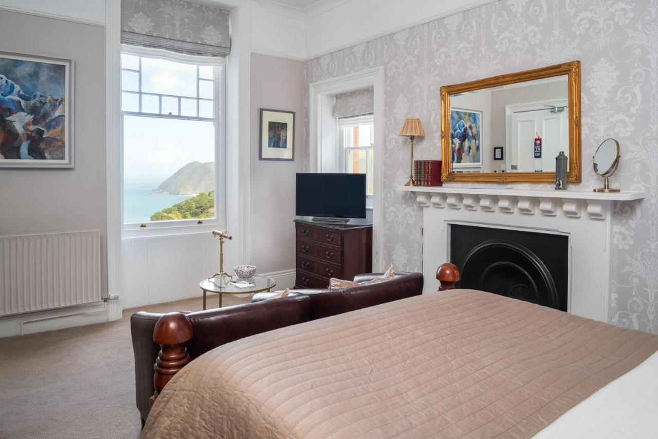 Highcliffe House Panzió Lynton Kültér fotó