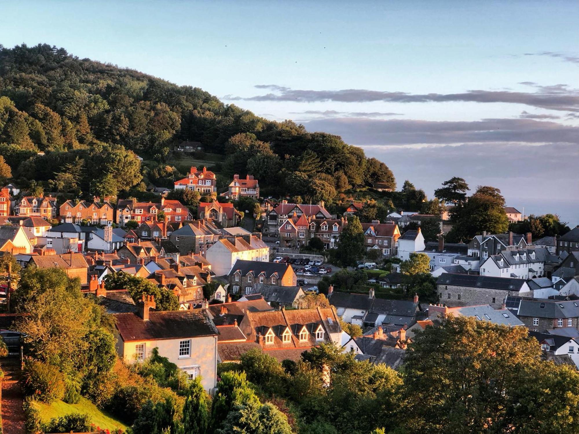 Highcliffe House Panzió Lynton Kültér fotó